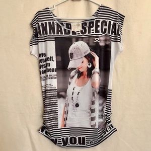 Korean fashion tee